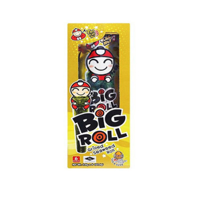  Snack rong biển Tao Kae Noi Big Roll vị Mực 3,6g