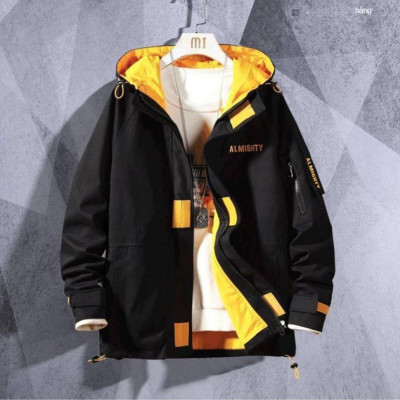 Áo Khoác Jacket Bombers GODEN 2 Lớp Phối Màu 