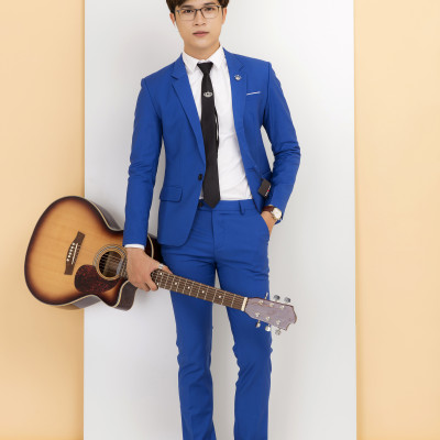 Áo vest nam Titishop AVN300 Xanh dương