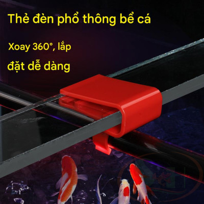 Kẹp DIY giữ đèn ống đa năng T4 / T5 / T8 giữ đèn thủy tinh tròn bể cá gioằng kiềng