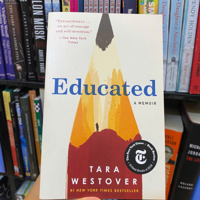 Sách - Educated by Tara Westover | The International Bestseller Biography / Memoir / Ngoại văn