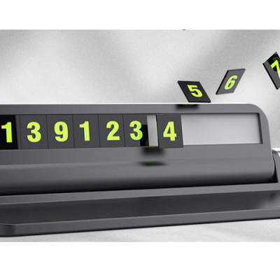 Bảng số kiêm giá đỡ điện thoại trên ô tô (Màu ngẫu nhiên, sử dụng với mọi loại xe ô tô, điện thoại)