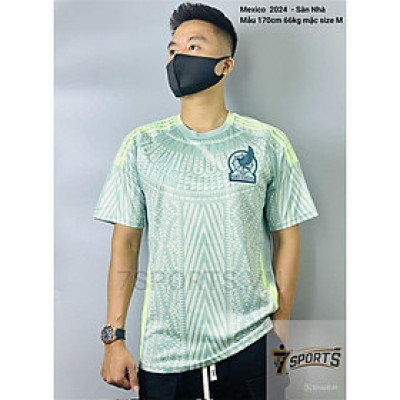 Áo Bóng Đá Tuyển Mexico Copa 2024 - Sân Nhà bản cao cấp vải Cotton Polyester