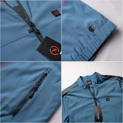 Bộ Quần Áo Gió Thể Thao Nam FASVIN BC22521.HN 02 Lớp Lót Thun Dày Dặn Ấm Áp Chất Vải Và Phom Dáng Rất Đẹp