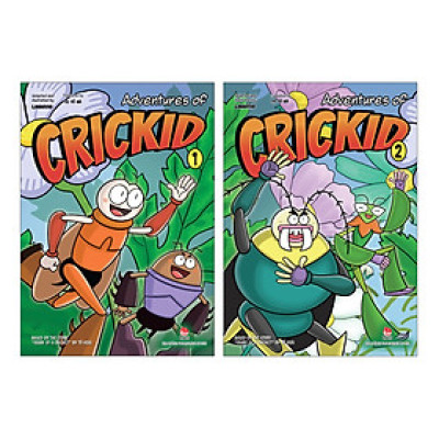 Combo Adventures Of Crickid (2 Books)