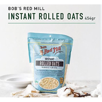 [ Date 03/27 ] Yến mạch cán ăn liền hiệu Bob