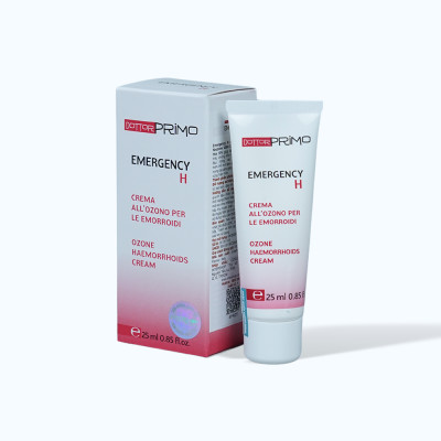 Kem bôi DOTTORPRIMO Emergency H chứa Neozone 4000 giúp làm dịu các triệu chứng do trĩ gây ra (25ml)
