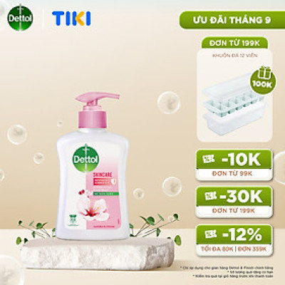 Nước rửa tay diệt khuẩn Dettol - Chai 250g