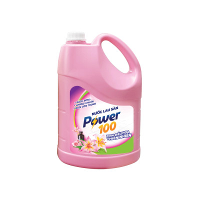Nước Lau Sàn POWER100 Tinh Dầu Hoa Thiên Nhiên 3.5KG