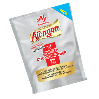 Gói Hạt Nêm Aji-ngon® Heo 3kg/Gói