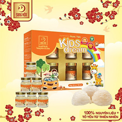 Nước Yến Kids Dream Song Yến (Lốc 6 x 70ml)