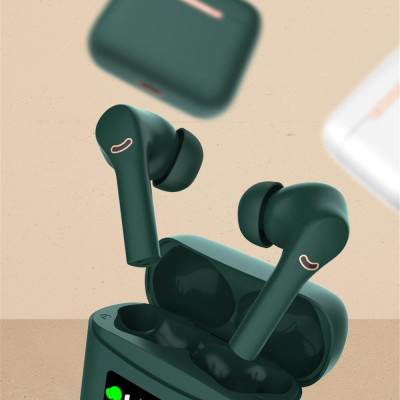 CINCATDY Tai Nghe Bluetooth Earbuds Gaming Headset True Wireless Headphone Dock Sạc có Led Báo Pin Kép J5