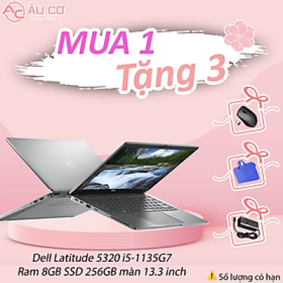 Dell Latitude 5320 Core I5 1135G7 8GB 256GB SSD 13.3 inch FHD - Hàng Chính Hãng