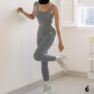 Quần legging nữ Fitme Zeta nâng mông cao cấp chất liệu dày dặn cạp cao chuyên tập gym và tập yoga