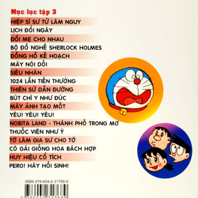 Doraemon - Chú Mèo Máy Đến Từ Tương Lai - Tập 3 (Tái Bản 2023)