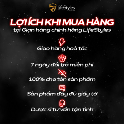 Bao cao su siêu trơn, siêu nhiều gel, mỏng khít LifeStyles Skyn Extra Lubricated - Hộp 10 bao