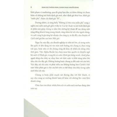 Định Giá Thông Minh - Chinh Phục Người Dùng - Alphabooks - BẢN QUYỀN