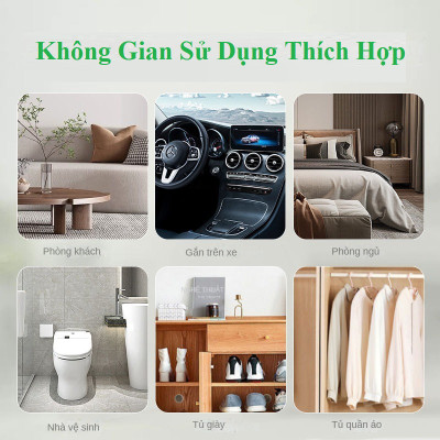 Sáp Thơm Phòng, Sáp Khử Mùi Xe Hơi, Lọ Thơm Phòng Perfume Lưu Hương Lâu Giao Hương Ngẫu Nhiên