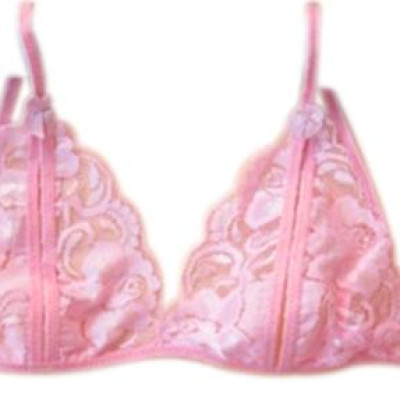 Bộ đồ lót nữ ren - hồng