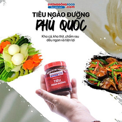 Combo 6 hũ tiêu ngào đường đặc sản Phú Quốc