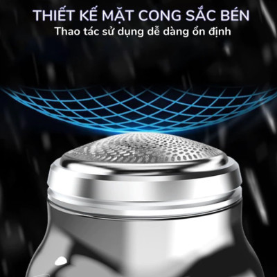 Máy cạo râu mini T05 bỏ túi 6 lưỡi ip chống nước nhỏ gọn bỏ túi tiện lợi 