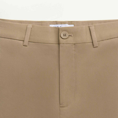 Quần short nam ROUTINE màu Xanh đen và màu Beige. Form Straight - 10F24PSH036 | LASTORE MENSWEAR