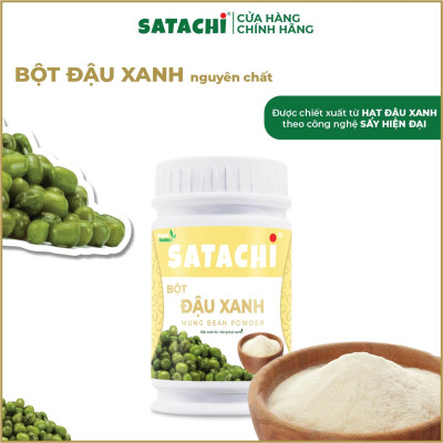 Bột Đậu Xanh nguyên chất SATACHI. Hộp 528g