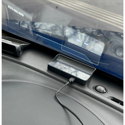 BỘ HIỂN THỊ THÔNG TIN TỐC ĐỘ LÊN KÍNH LÁI Ô TÔ XE HƠI HUD MÀU TRẮNG ĐƠN GIẢN GIÁ RẺ