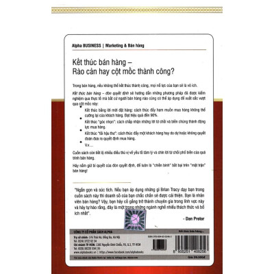 Kết Thúc Bán Hàng - Đòn Quyết Định (Tái Bản 2018) - Bản Quyền