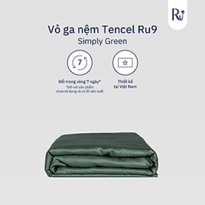 Ga Trải Giường Lẻ Tencel Cao Cấp Ru9 - Chất Liệu 100% Tự Nhiên | Bao Gồm 6 Kích Thước | Nhiều Màu Sắc