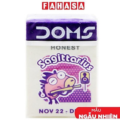 Gôm Tẩy Zodiac Cung Hoàng Đạo - DOMS 8421 (Mẫu Màu Giao Ngẫu Nhiên)