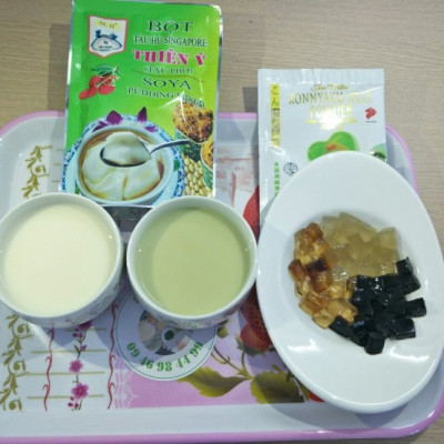 BỘT TÀU HỦ SINGAPORE THIÊN Ý (TÀU PHỚ) - ĐẬU NÀNH THƠM MÁT - SOYA PUDDING MIXED