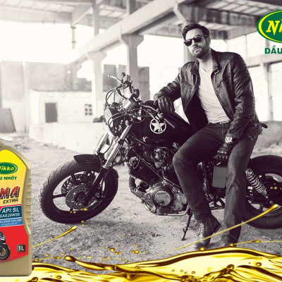 Nhớt Xe Số Nikko Sigma Extra 4T (Đồng) SAE 20W50 API: SL 0.8L