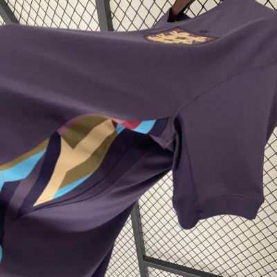 Áo Bóng Đá Tuyển Anh 2024 - Sân Khách bản cao cấp vải Cotton Polyester