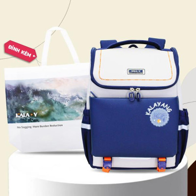 Ba Lô Chống Gù - Kala Y TC2256_BT.0040 - Màu Xanh Huyền Thoại - Tặng Kèm Túi Vải