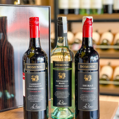 Rượu Vang Đỏ Dominic BLACK LABEL Cabernet Sauvignon 750ml 14.5% Acl