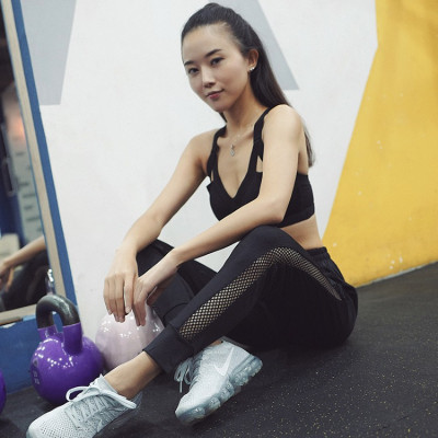 QUẦN JOGGER NỮ PHỐI LƯỚI VẢI THUN DÀY DẶN HÀNG VIỆT NAM CHẤT LƯỢNG CAO