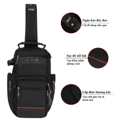 TÚI ĐEO CHÉO XBAGS APEX XB 9103 - THIẾT KẾ ĐA NĂNG, CÁ TÍNH, THỜI TRANG