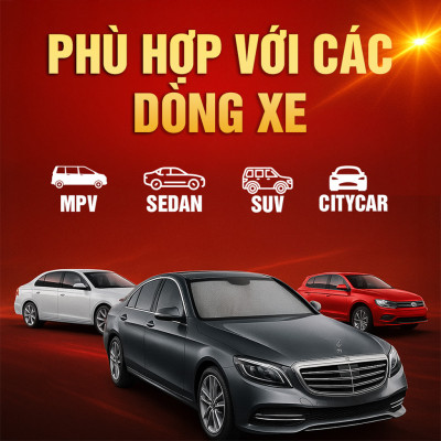 Tấm Che Nắng Ô Tô Xốp Cách Nhiệt Loại Dài Gấp Gọn Màu Lá Phủ Bạc Cho Kính Lái Và Kính Sau CIND CD-F001 (70x145cm) - Nhập Khẩu Chính Hãng