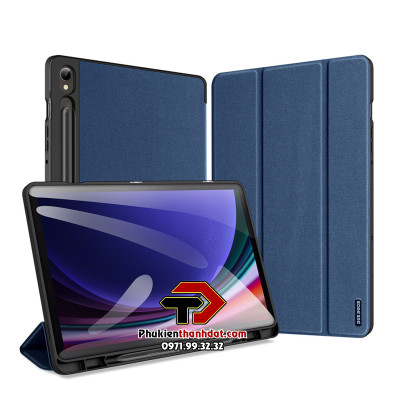 Bao da chống sốc có ngăn bút cho SamSung Galaxy Tab S9 FE chính hãng Dux Ducis Domo - Hàng chính hãng