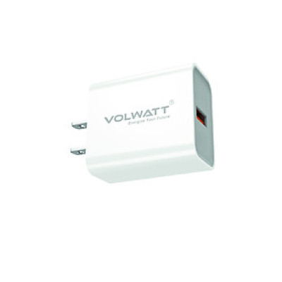 Củ sạc nhanh Volwatt GE-211-M-18W Quick Charge 3.0 cổng USB - Hàng Chính Hãng Full Box