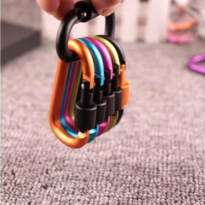 Móc khóa đa năng – Carabiner – chất liệu nhôm cao cấp