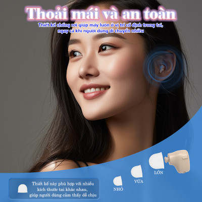 Máy trợ thính nhét tai siêu mini Funmic EN-IA102C