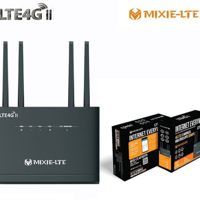 Bộ Phát WIFI Từ Sim 3G/4G MIXIE LTE - 4 Cổng LAN - 4 Anten WIFI 300MBPS, 4 Cổng LAN Hỗ Trợ Lên Đến 32 Thiết Bị - hàng chính hãng