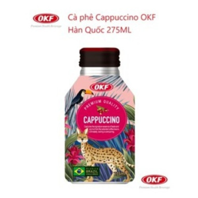 Cà phê Cappuccino OKF Hàn Quốc 275ML x 20chai