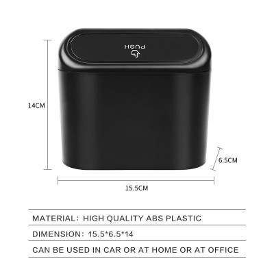 Thùng rác mini ô tô, thùng đựng rác ô tô xe hơi nhỏ gọn đa năng gắn cửa xe sau ghế tiện dụng