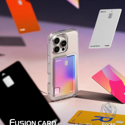 Ốp lưng dành cho iPhone 16 Pro Max/16 Pro/16 Plus/16 RINGKE Fusion Card - Hàng Chính Hãng