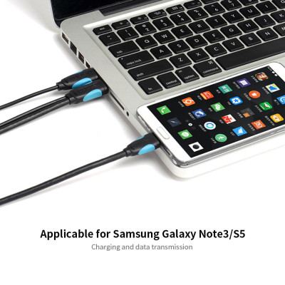 Cáp USB loại AMale to Micro B USB3.0 với nguồn điện bổ sung 1m