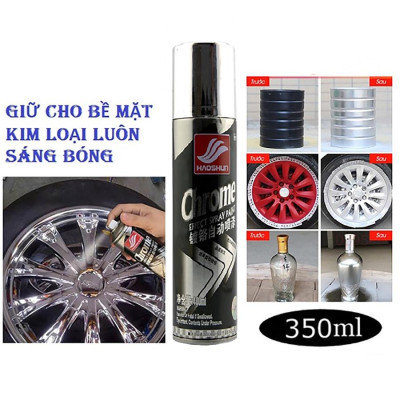 Bình Sơn Chrome Inox hóa bề mặt tránh rỉ Sét - phủ bóng Bóng Sáng siêu đẹp