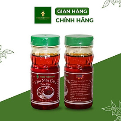 Combo 2 chai Dầu Màu Điều 100ml Thiên Thiên Food dùng tạo màu cho món ăn